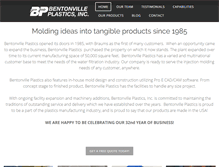 Tablet Screenshot of bentonvilleplastics.com